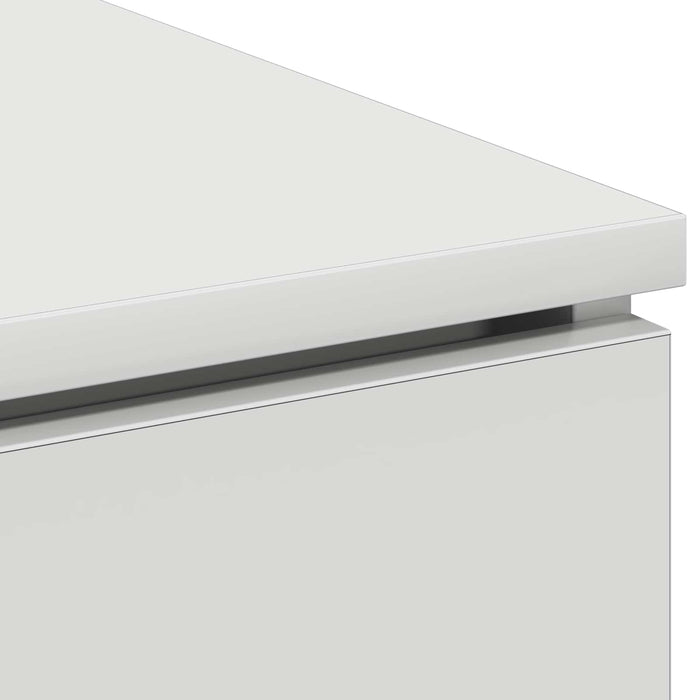 Cabinet TV Alb 100 x 38 x 49 cm Lemn compozit - WALTI WALTI