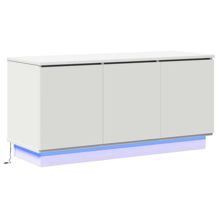 Cabinet TV Alb 100 x 38 x 49 cm Lemn compozit - WALTI WALTI