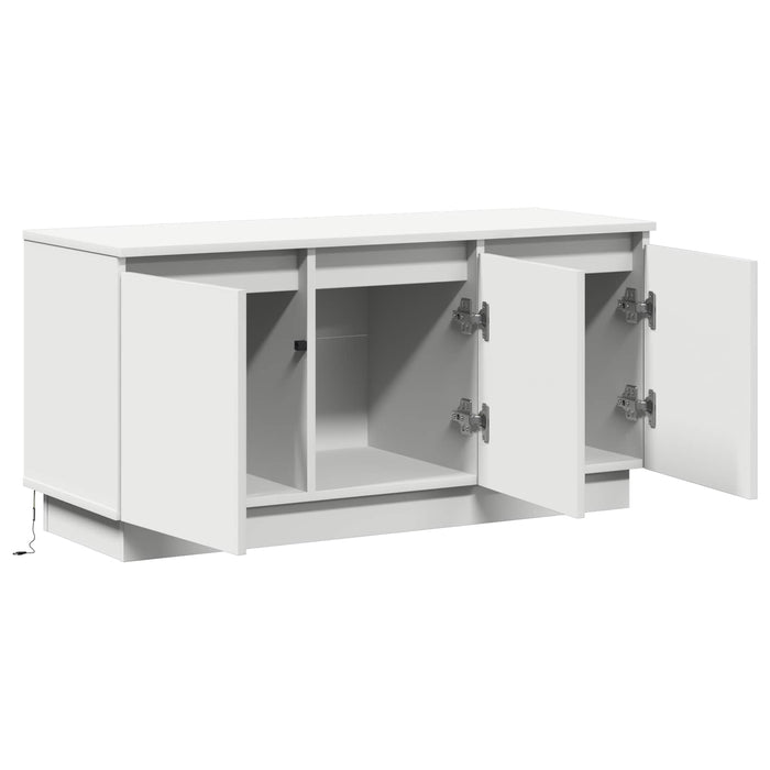 Cabinet TV Alb 100 x 38 x 49 cm Lemn compozit - WALTI WALTI