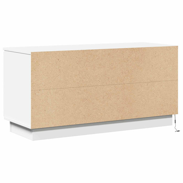 Cabinet TV Alb 100 x 38 x 49 cm Lemn compozit - WALTI WALTI