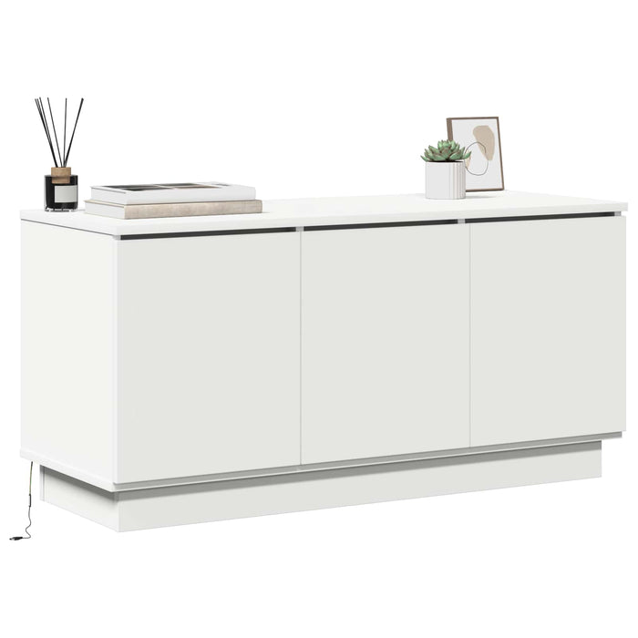 Cabinet TV Alb 100 x 38 x 49 cm Lemn compozit - WALTI WALTI
