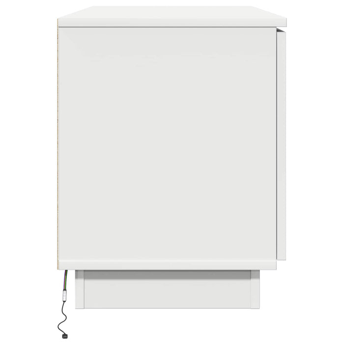 Cabinet TV Alb 100 x 38 x 49 cm Lemn compozit - WALTI WALTI
