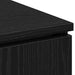 Cabinet TV cu LED Stejar negru 100 x 38 x 49 cm Lemn compozit - WALTI WALTI