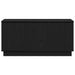 Cabinet TV cu LED Stejar negru 100 x 38 x 49 cm Lemn compozit - WALTI WALTI