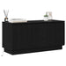 Cabinet TV cu LED Stejar negru 100 x 38 x 49 cm Lemn compozit - WALTI WALTI