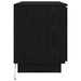 Cabinet TV cu LED Stejar negru 100 x 38 x 49 cm Lemn compozit - WALTI WALTI