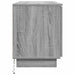 Cabinet TV cu LED sonoma gri 100 x 38 x 49 cm Lemn compozit - WALTI WALTI