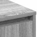 Bufet LED cu raft Gri Sonoma 90 x 32 x 75 cm Lemn compozit - WALTI WALTI