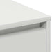 Bufet cu lumini cu bandă LED Alb 90 x 32 x 75 cm Lemn compozit - WALTI WALTI