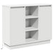Bufet cu lumini cu bandă LED Alb 90 x 32 x 75 cm Lemn compozit - WALTI WALTI