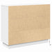 Bufet cu lumini cu bandă LED Alb 90 x 32 x 75 cm Lemn compozit - WALTI WALTI
