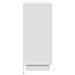 Bufet cu lumini cu bandă LED Alb 90 x 32 x 75 cm Lemn compozit - WALTI WALTI