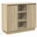Bufet cu raft Stejar Sonoma 90 x 32 x 75 cm Lemn compozit - WALTI WALTI