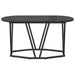 Masă de Cafea Stejar Negru 80 x 40 x 40.5 cm - WALTI WALTI
