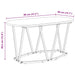 Masă de Cafea Stejar sonoma 80 x 40 x 40.5 cm - WALTI WALTI