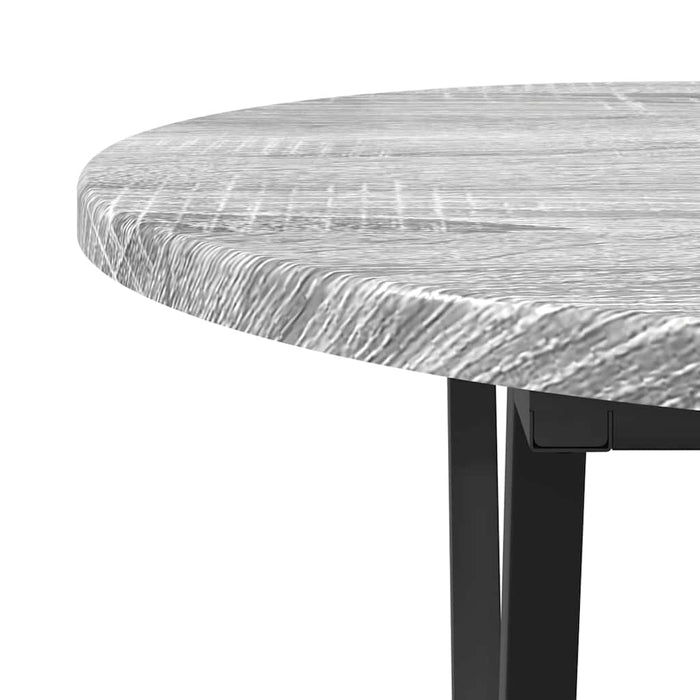Masă de Cafea Gri 80 x 40 x 40.5 cm Lemn aranjat și metal - WALTI WALTI