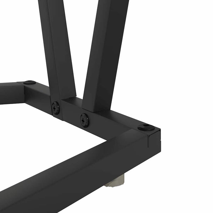 Masă de Cafea Gri 80 x 40 x 40.5 cm Lemn aranjat și metal - WALTI WALTI