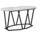 Masă de Cafea Gri 80 x 40 x 40.5 cm Lemn aranjat și metal - WALTI WALTI