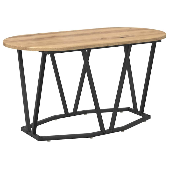 Masă de Cafea stejar artizanal 80 x 40 x 40.5 cm - WALTI WALTI