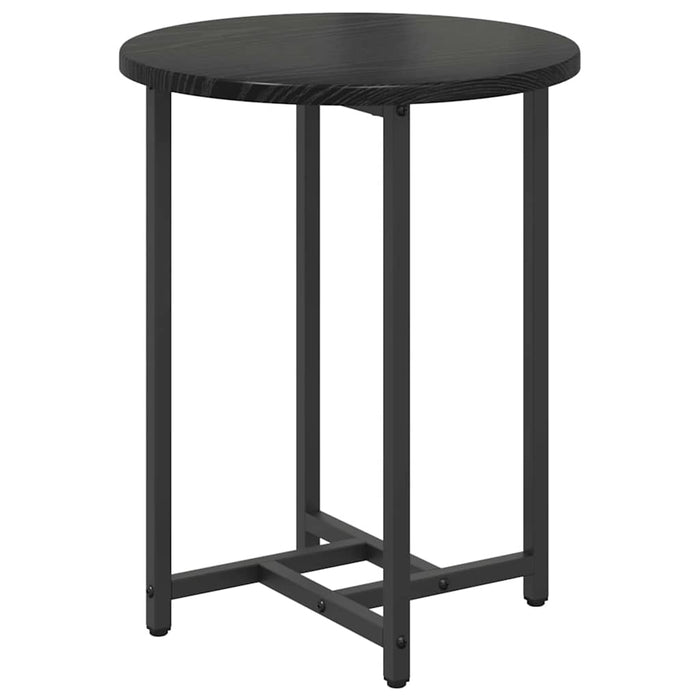 Set măsuțe laterale 2 pcs Stejar negru 50 x 50 x 50 cm - WALTI WALTI