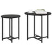 Set măsuțe laterale 2 pcs Stejar negru 50 x 50 x 50 cm - WALTI WALTI