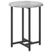 Set măsuțe laterale 2 pcs Gri sonoma și Negru 50 x 50 x 50 cm - WALTI WALTI