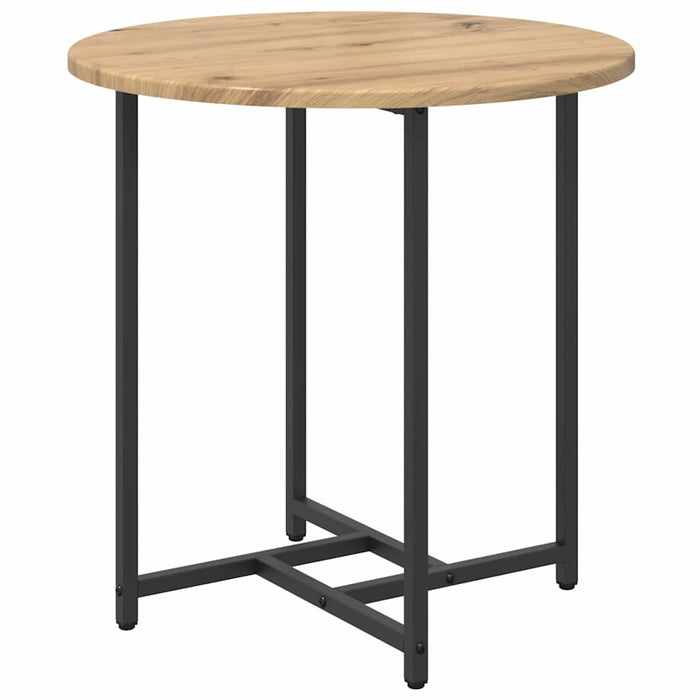Set măsuțe laterale 2 pcs Stejar Artisan și Negru - WALTI WALTI