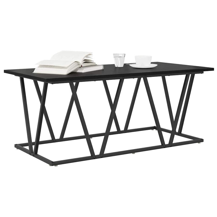 Masă de cafea Stejar negru 100 x 50 x 40 cm - WALTI WALTI
