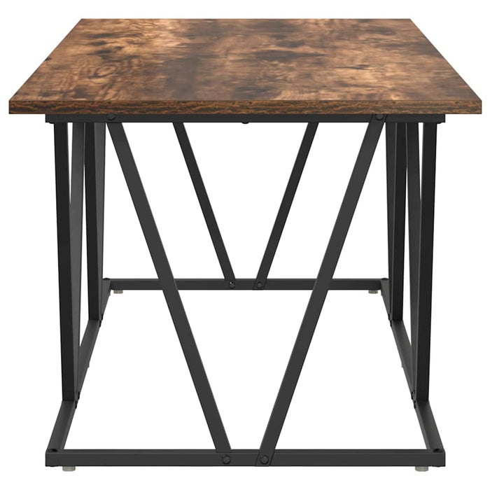 Masă de cafea Stejar afumat 100 x 50 x 40 cm - WALTI WALTI