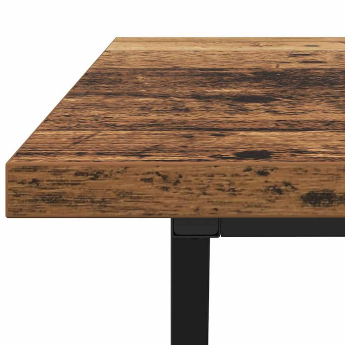 Masă de cafea Lemn vechi 100 x 50 x 40 cm Lemn aranjat și metal - WALTI WALTI