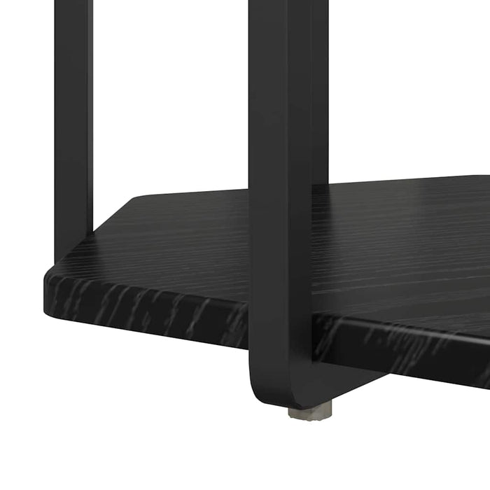 Set măsuțe laterale 2 pcs Stejar negru 50 x 50 x 50.5 cm - WALTI WALTI