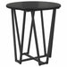 Set măsuțe laterale 2 pcs Stejar negru 50 x 50 x 50.5 cm - WALTI WALTI