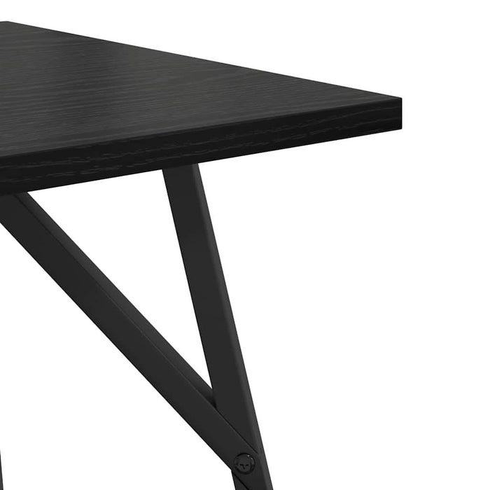 Set măsuțe laterale 2 pcs Stejar negru 50 x 50 x 50 cm - WALTI WALTI