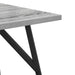 Set măsuțe laterale 2 pcs Gri sonoma și Negru 50 x 50 x 50 cm - WALTI WALTI
