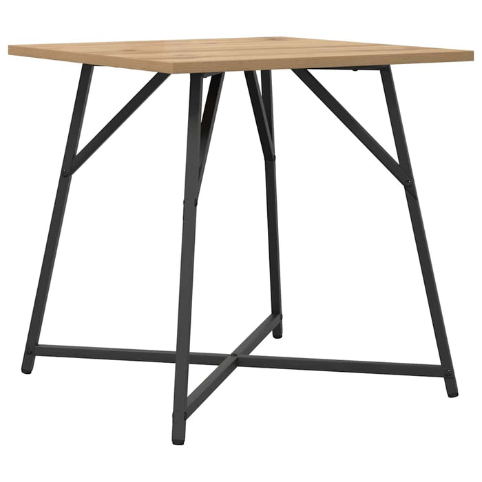 Set măsuțe laterale 2 pcs Stejar Artisan și Negru - WALTI WALTI