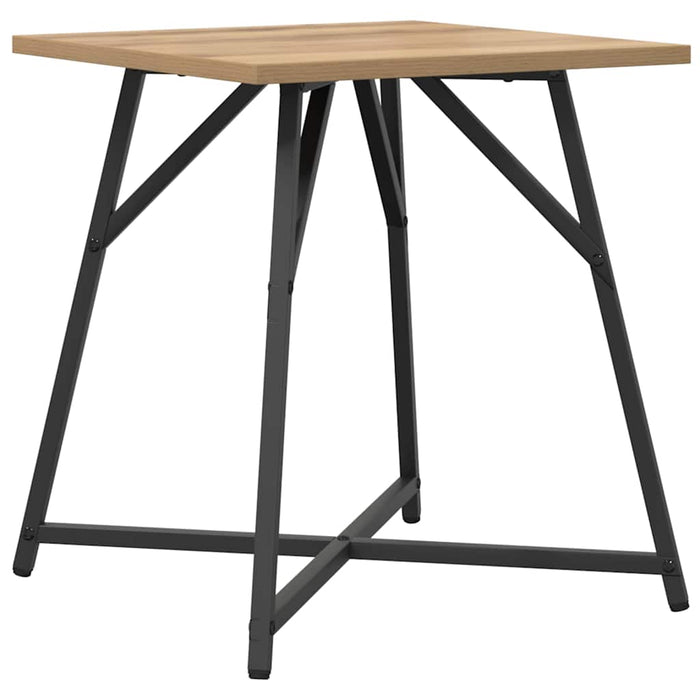 Set măsuțe laterale 2 pcs Stejar Artisan și Negru - WALTI WALTI
