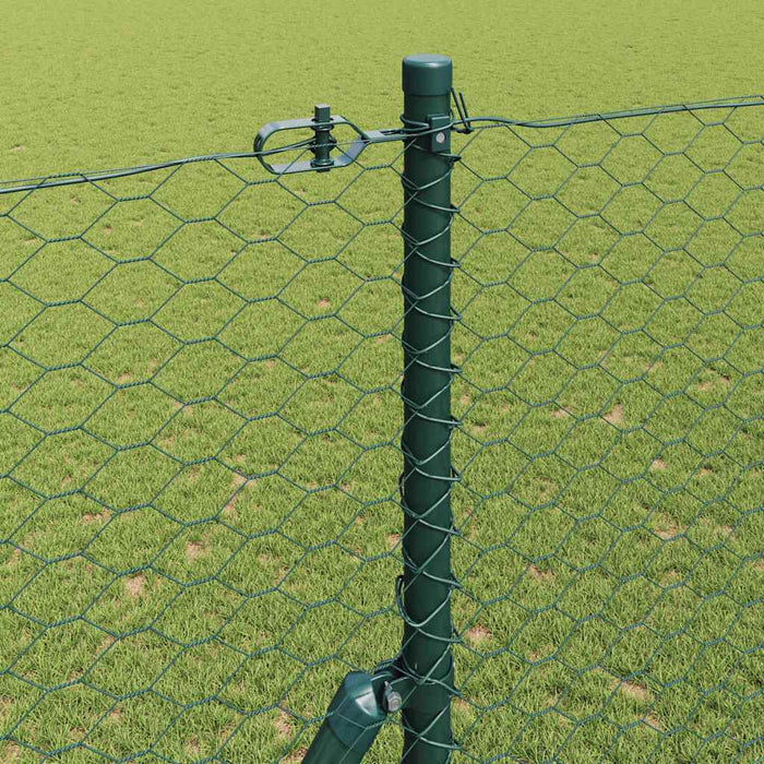 Stâlp de gard. Verde 25 x 1,5 m (plasare 36 mm) Oțel - WALTI WALTI