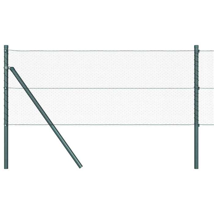 Îngrădire cu stâlpi Verde 0.6 x 100 m otel acoperit cu PVC - WALTI WALTI