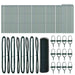 Îngrădire cu stâlpi Verde 0.6 x 100 m otel acoperit cu PVC - WALTI WALTI