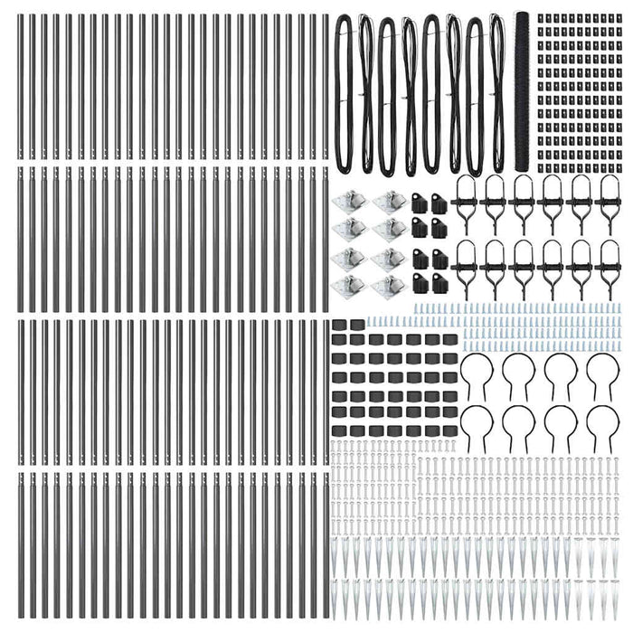 Stâlp de gard. Gri - WALTI WALTI