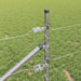 Stâlp de gard. Argintiu - WALTI WALTI