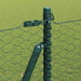 Stâlp de gard. Verde - WALTI WALTI