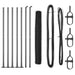 Stâlp de gard. Gri - WALTI WALTI