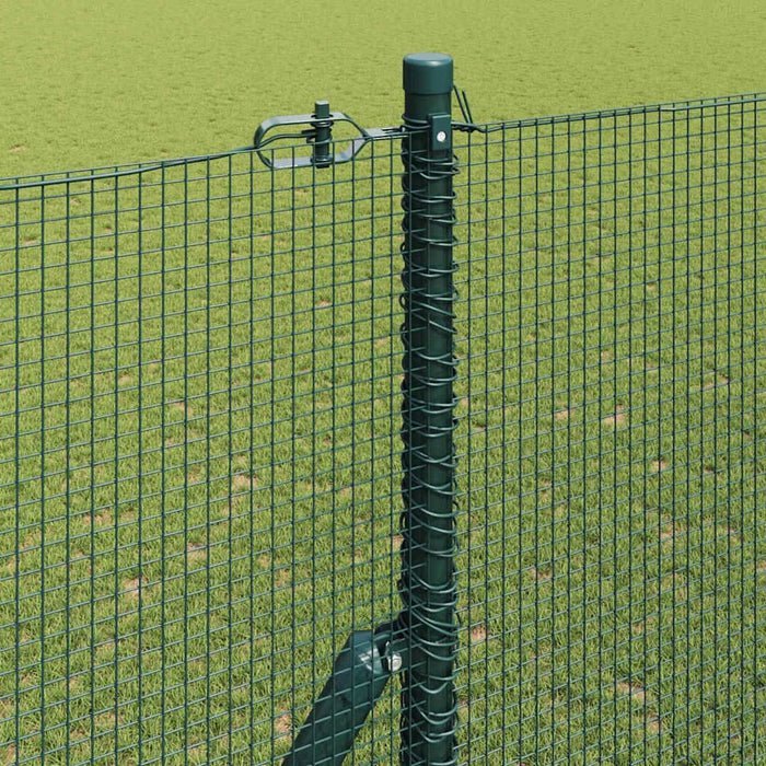 Îngrădire cu stâlpi Verde 1.5 x 10 m Oțel - WALTI WALTI