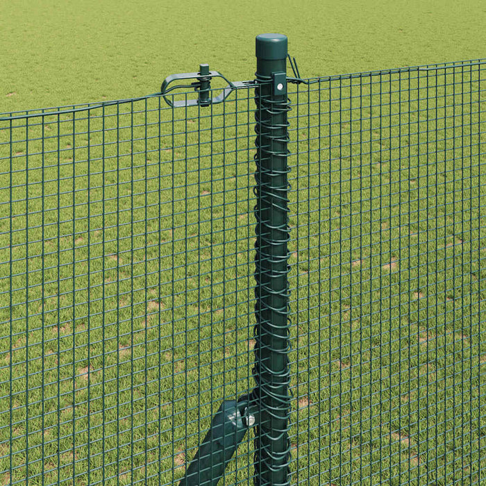 Îngrădire cu stâlpi Verde 1.6 x 10 m Oțel - WALTI WALTI
