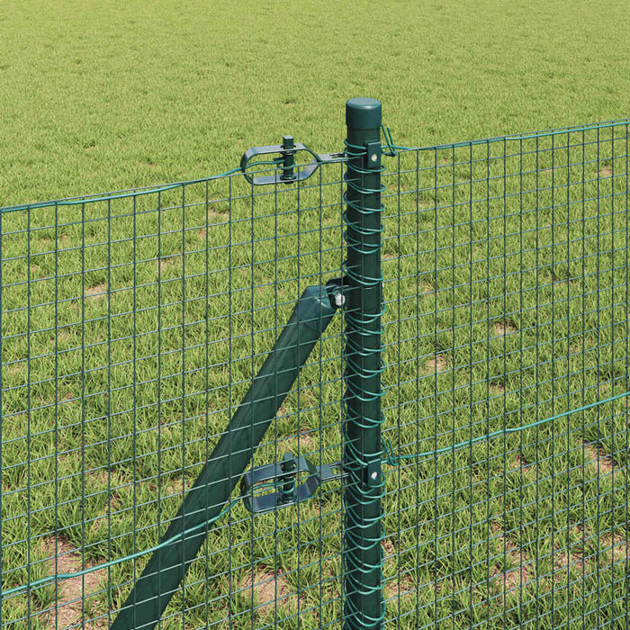 Îngrădire cu stâlpi Verde 0.4 x 25 m Oțel - WALTI WALTI