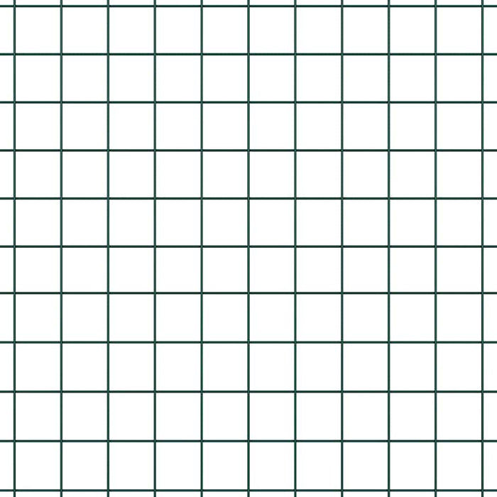 Stâlp de gard. Verde 10 x 0,6 m (plasă 25 x 25 mm) Oțel și PVC - WALTI WALTI