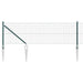 Stâlp de gard. Verde 10 x 0,8 m (16 x 16 mm plasă) Oțel și PVC - WALTI WALTI