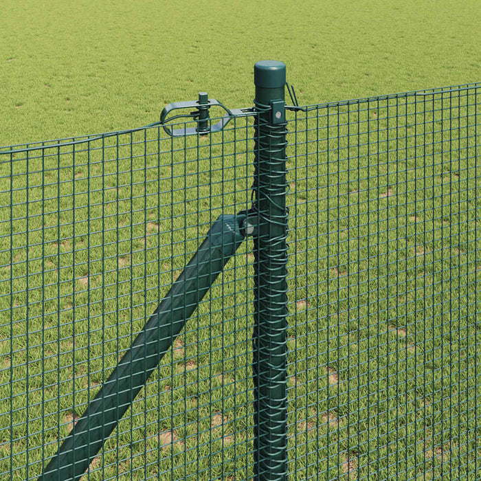 Stâlp de gard. Verde 10 x 1 m (plasă 12 x 12 mm) Oțel - WALTI WALTI