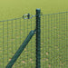 Stâlp de gard. Verde 10 x 1,2 m (25 x 25 mm plasă) Oțel și PVC - WALTI WALTI